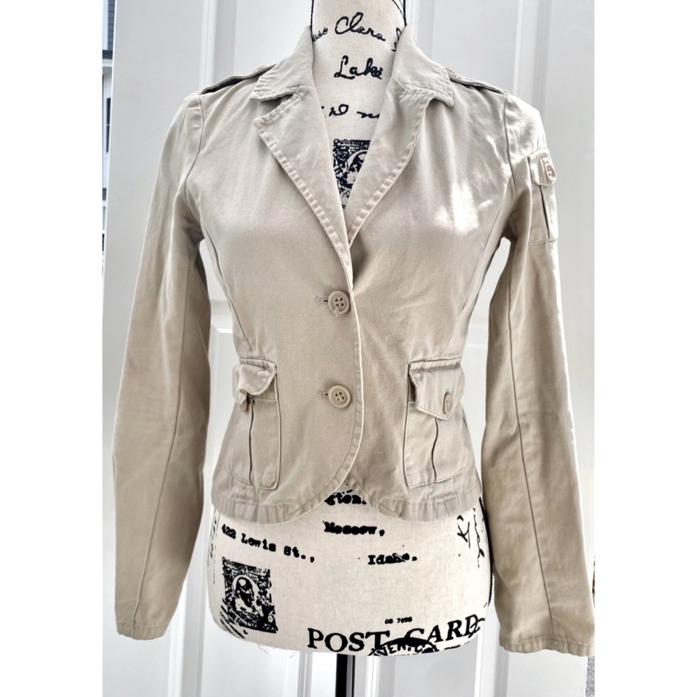 NWOT Tan Two Button Old Navy Blazer